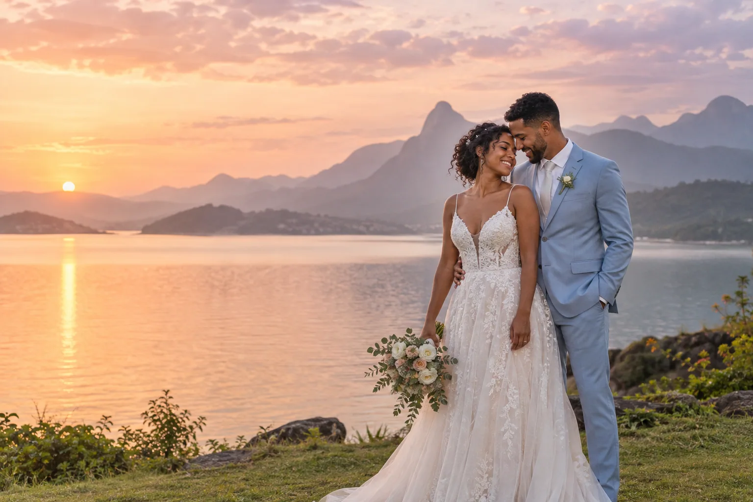 Sofia e Samuel, casal fictício desta inspiração